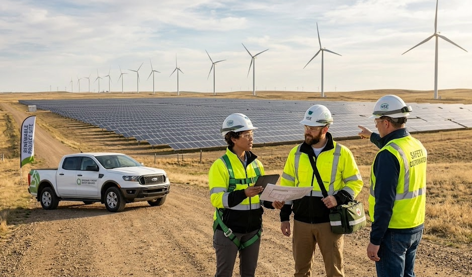 sustainability solar and wind turbines